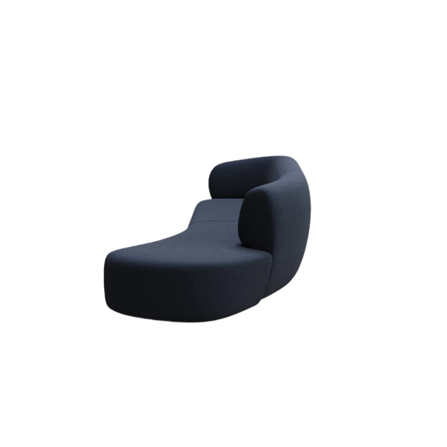 Swell Right Hand Chaise Sofa - Novatex Navy - Image 5