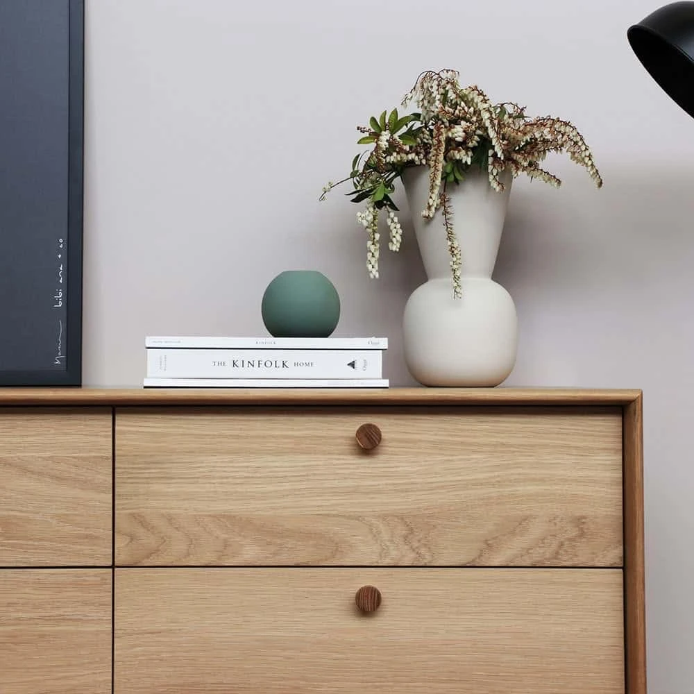 Akira 6 Drawer Chest - Oak - Image 3