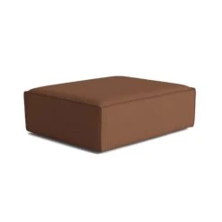 Block Ottoman - Siena Bark