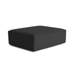 Block Ottoman - Siena Charcoal