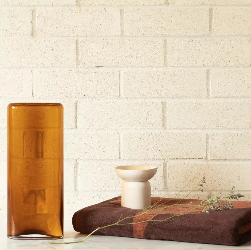 Layers Vase Small - Amber - Image 4