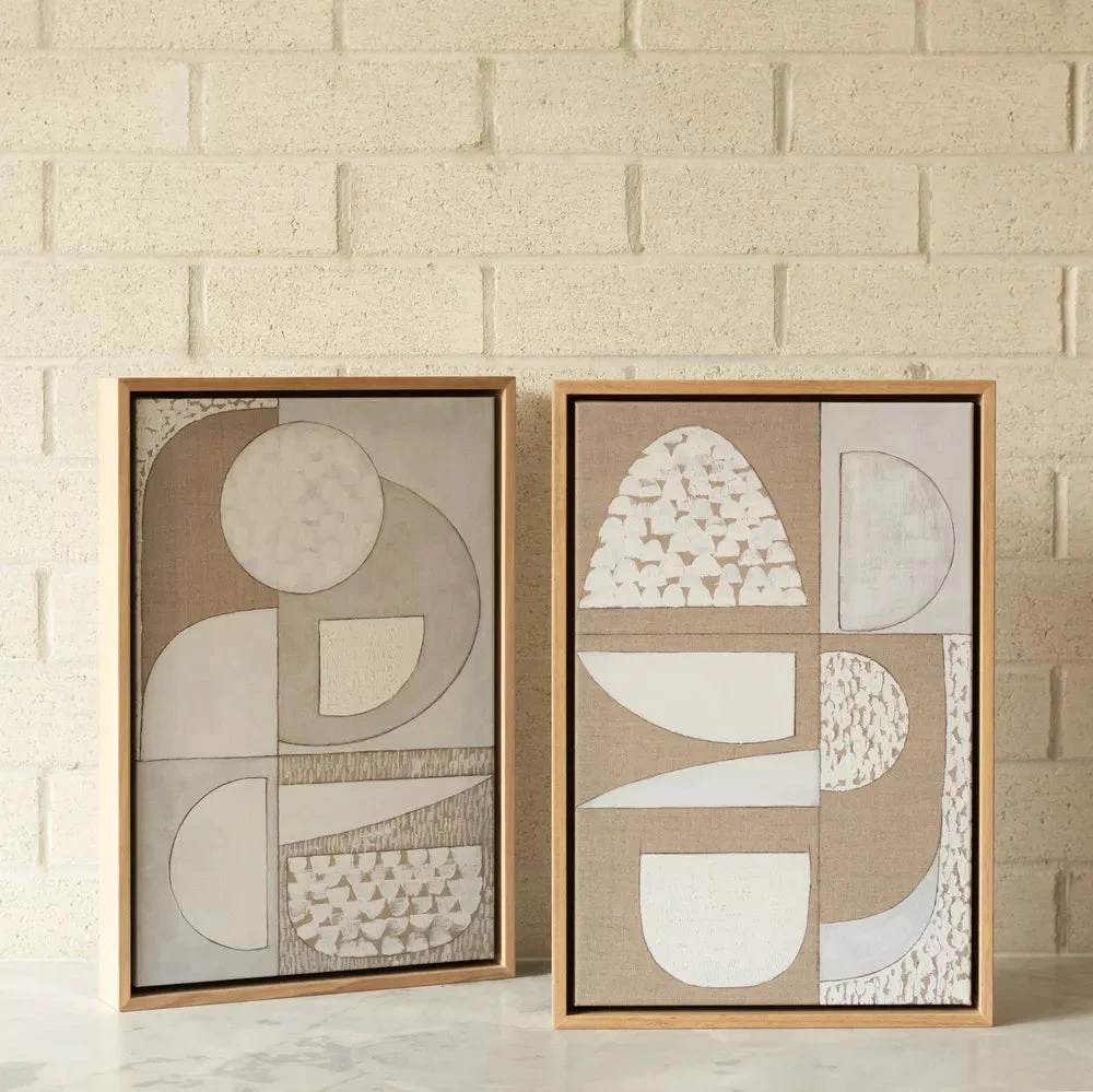 White Stucco 2 Canvas Print 92cm X 61cm - Image 3