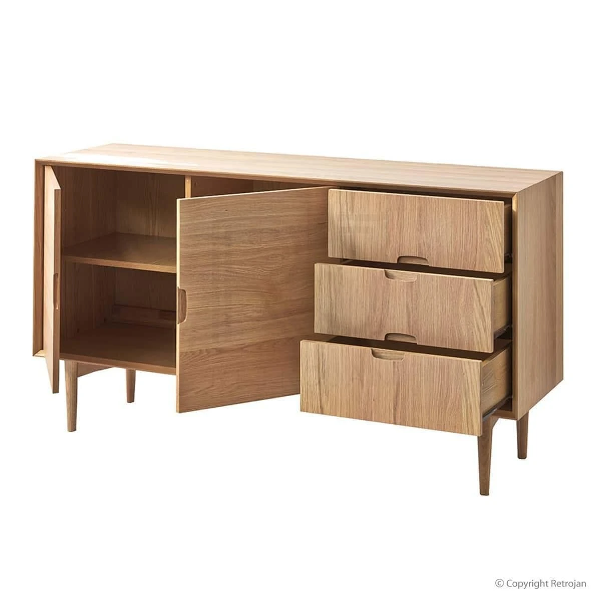 Mia Sideboard - Oak - Image 4