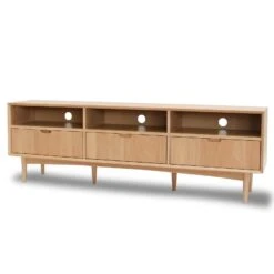 Mia Entertainment Unit Large - Oak