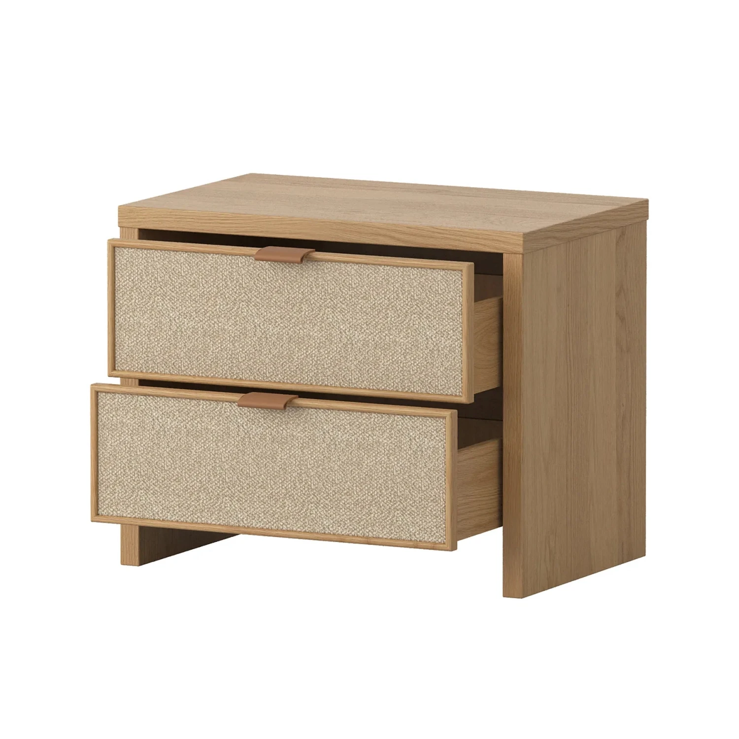 Peggy Bedside Table - Oak - Image 4