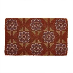 Bloom Door Mat - Terracotta