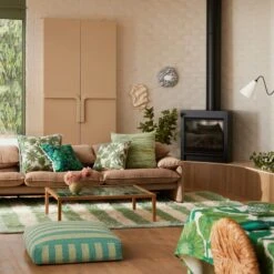 Tiled Coffee Table - Emerald