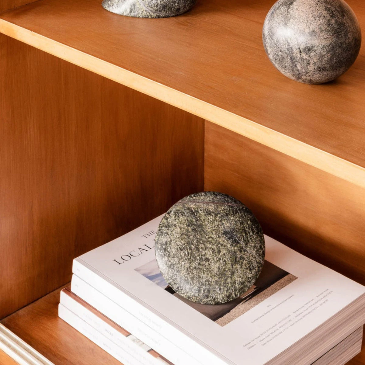 Geo Marble Cone - Forest Green - Image 2