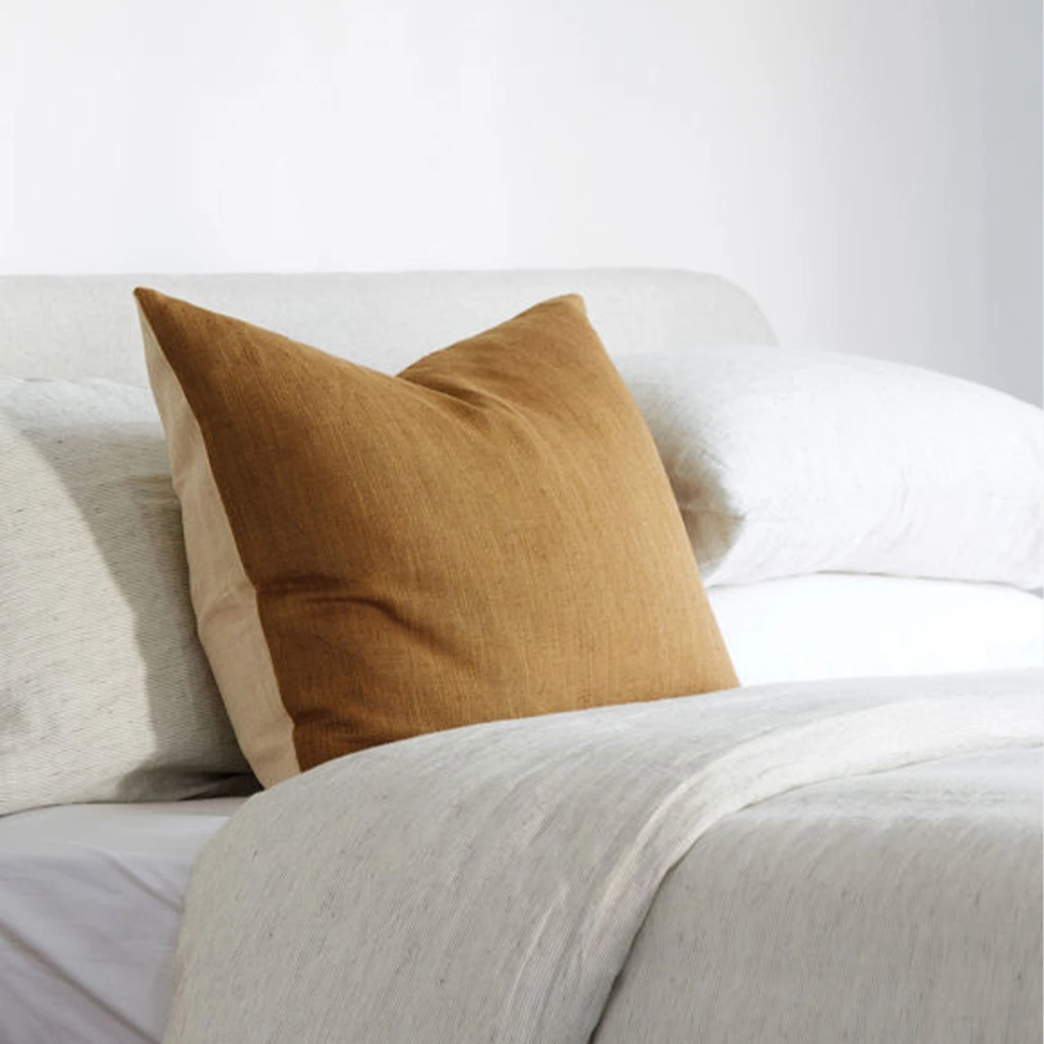 Amano Cushion - Bronze/Natural - Image 2