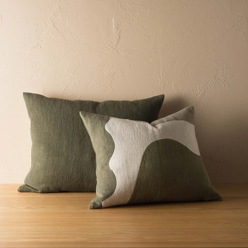 Hillside Patchwork Cushion - Multi - Image 5