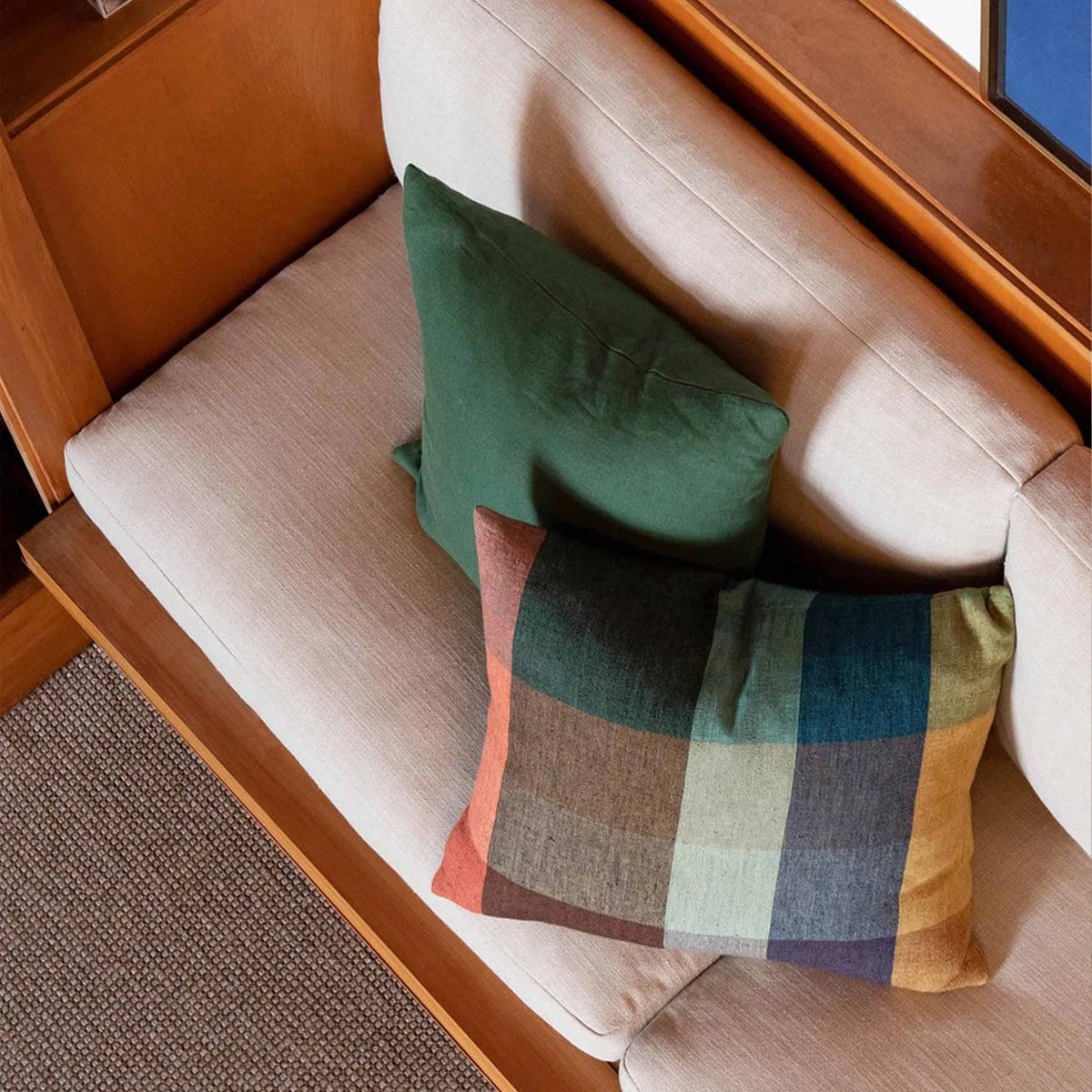 Alba Cushion - Spirulina - Image 4