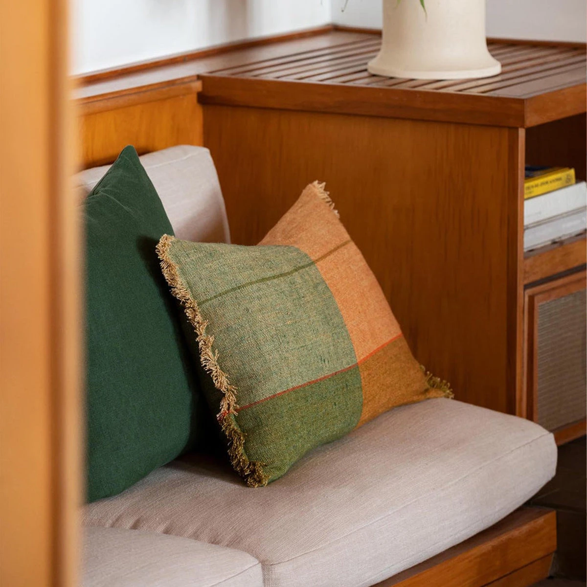 Alba Cushion - Spirulina - Image 3