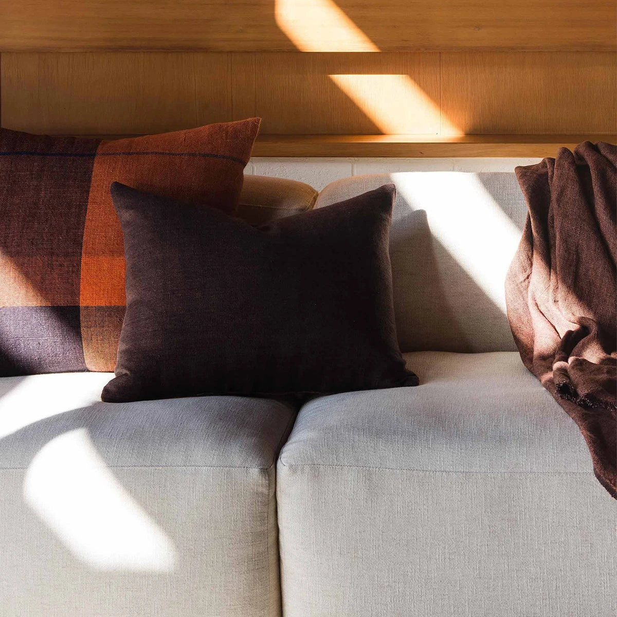 Alba Cushion - Mulberry - Image 2