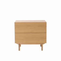 Compound Bedside Table - Oak