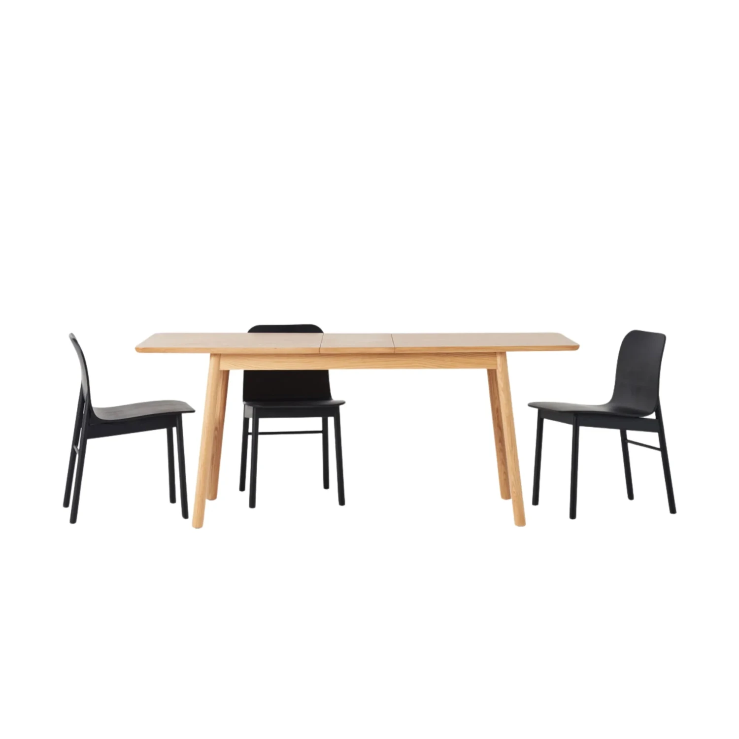 Radial Extendable Table - Natural Oak - Image 3