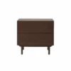 Compound Bedside Table - Dark Oak