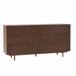 Compound 6 Drawer Chest - Dark Oak