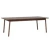 Radial Dining Table 180cm - Dark Oak