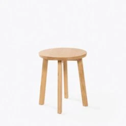 Hut Stool Low - Oak