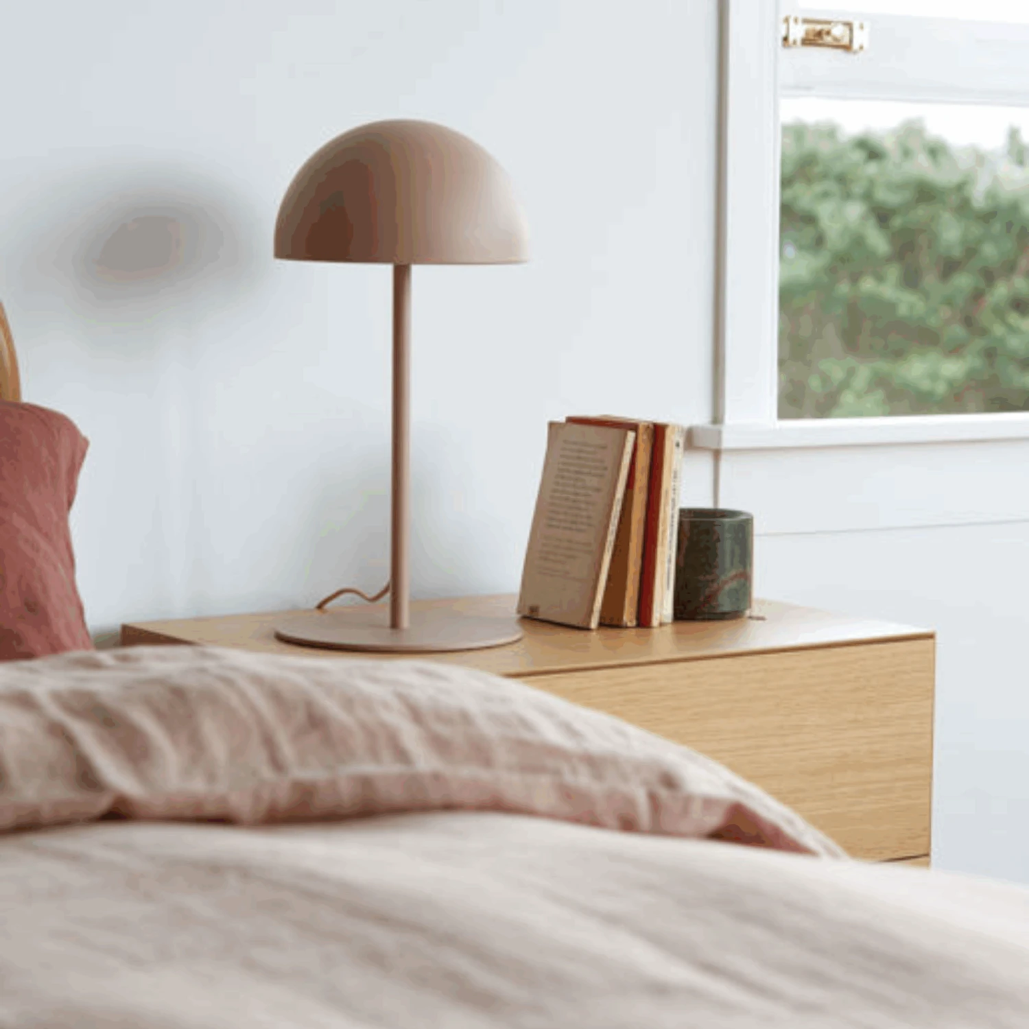 Dome Table Lamp - Almond - Image 3