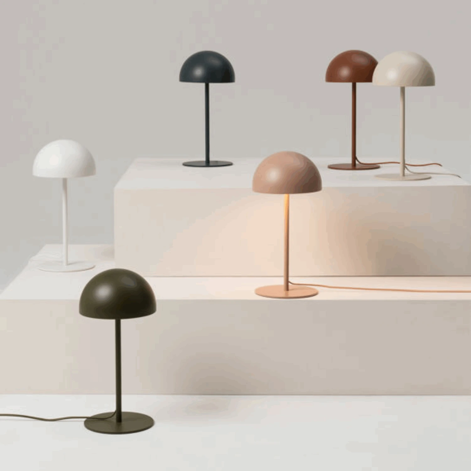 Dome Table Lamp - Almond - Image 4