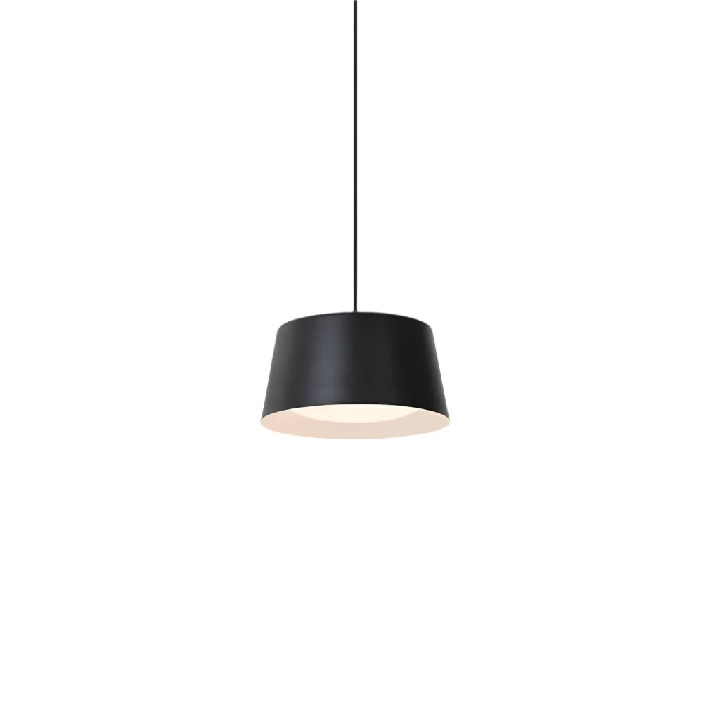 Ellipse Tall Black Pendant - Small - Image 3