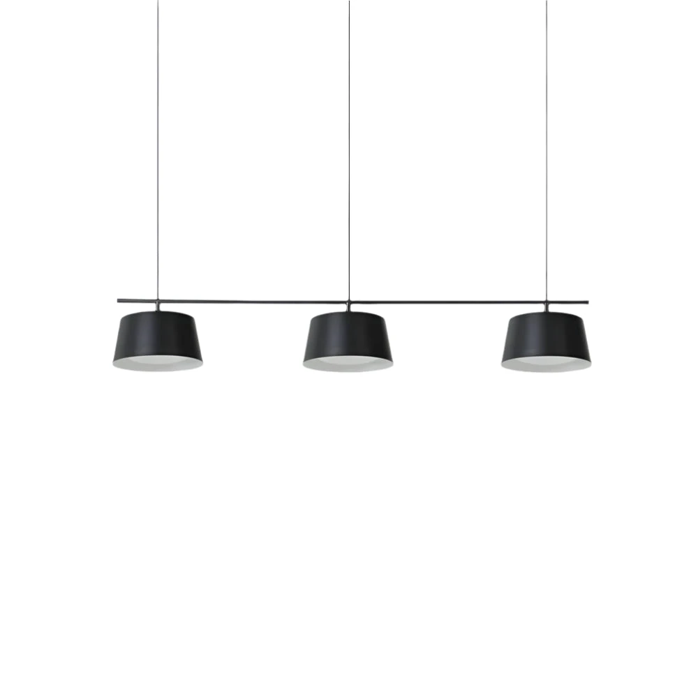 Ellipse Tall Black Pendant - Small - Image 4