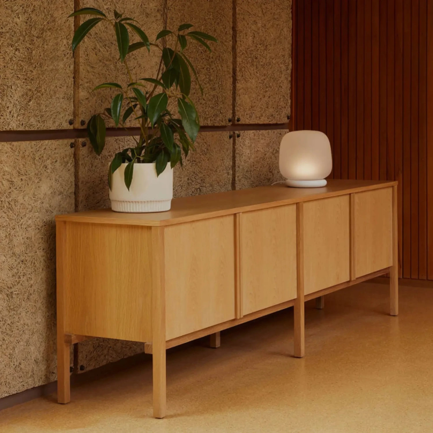 Craft Entertainment Unit 200cm - Oak - Image 3