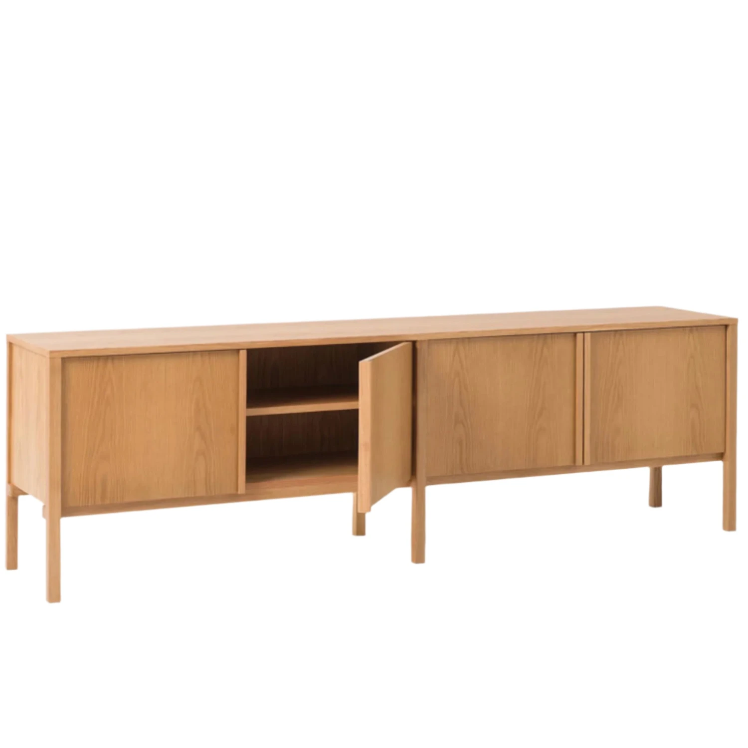 Craft Entertainment Unit 200cm - Oak - Image 5