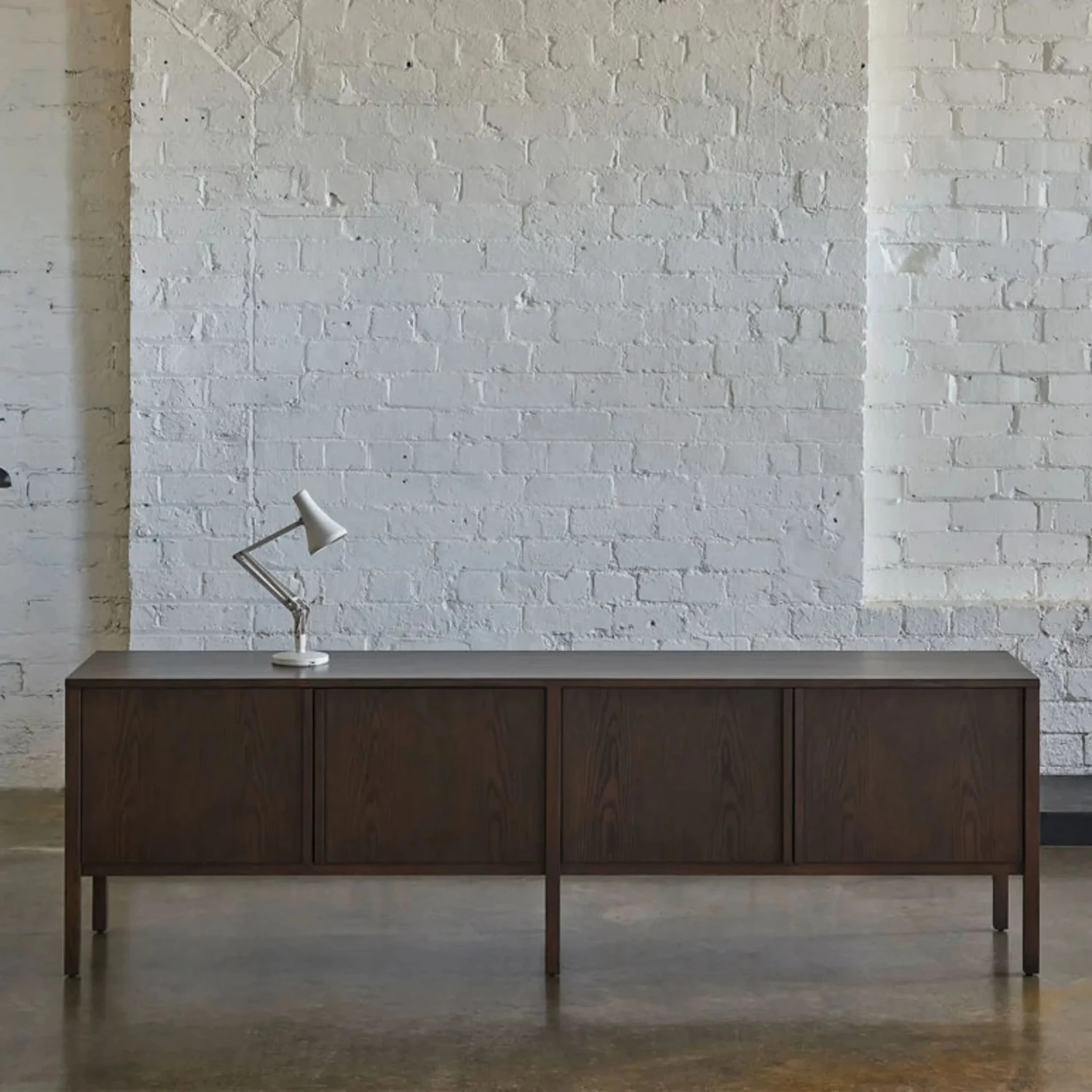 Craft Entertainment Unit 200cm - Smoked Oak - Image 2