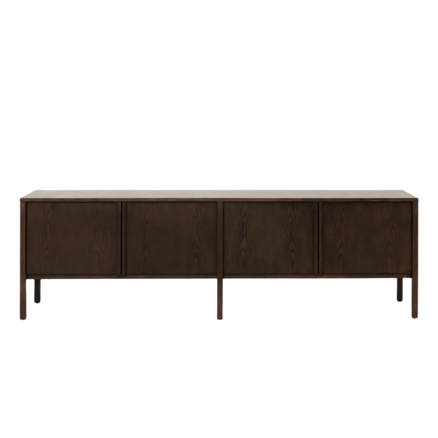 Craft Entertainment Unit 200cm - Smoked Oak - Image 4