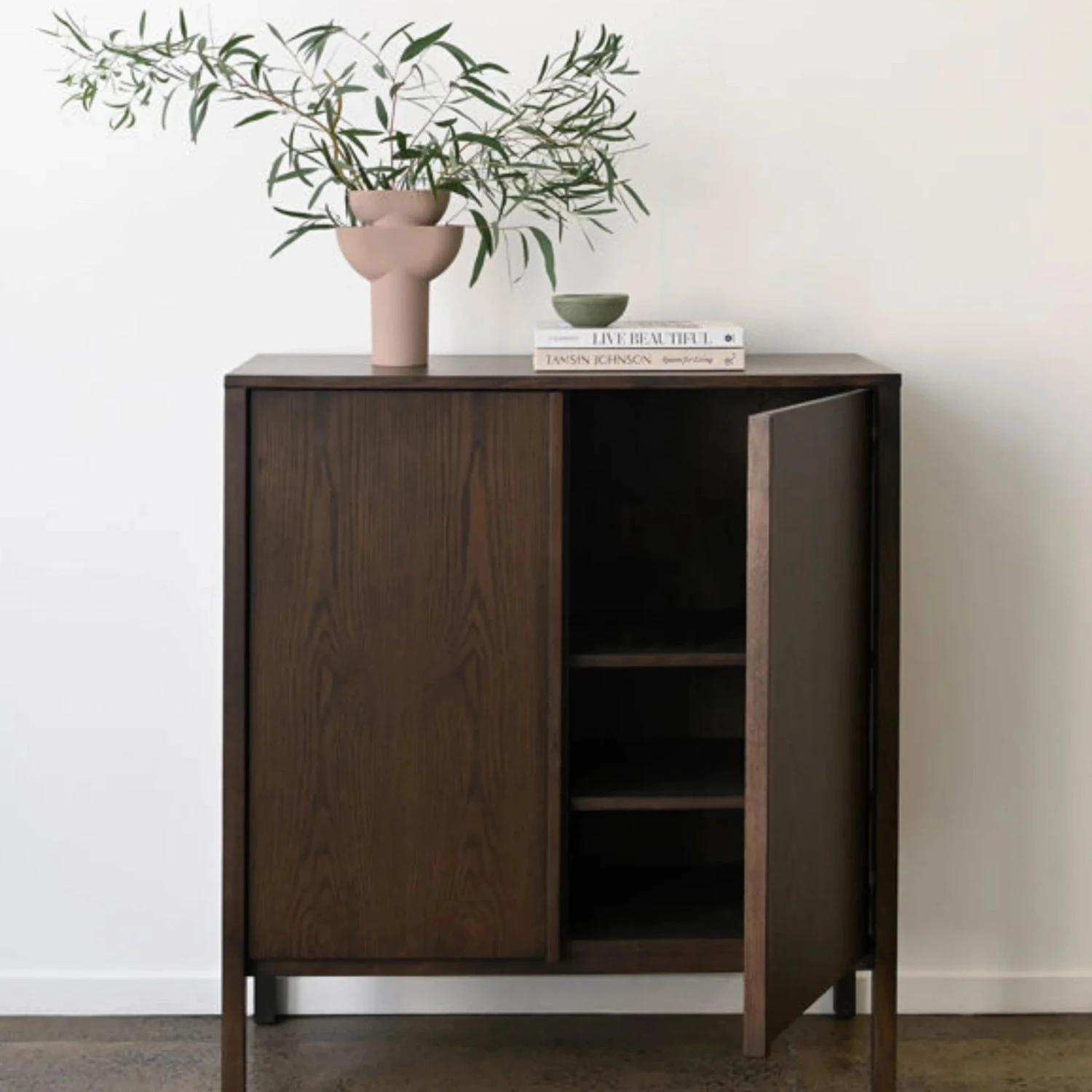 Craft Cabinet Small - Smoked Oak - Image 2