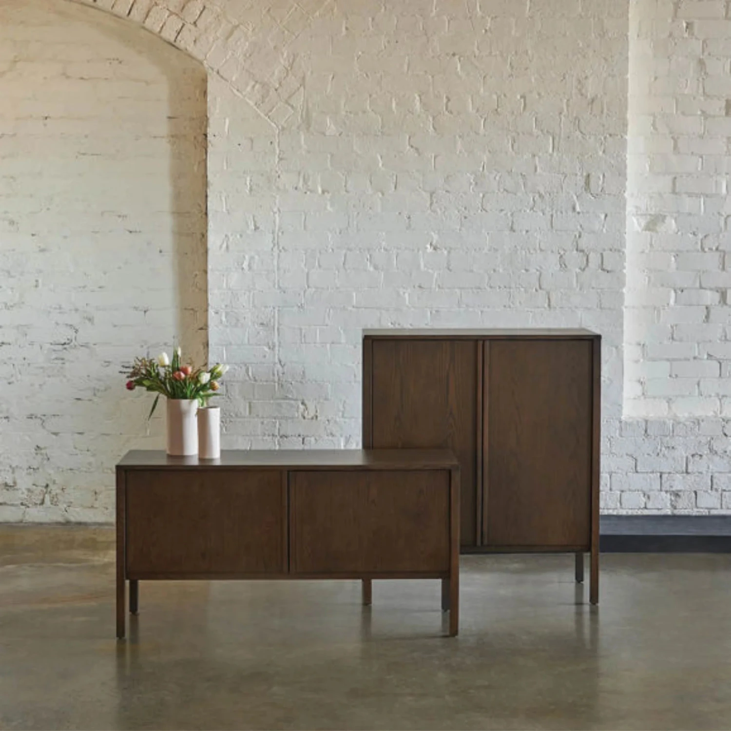 Craft Cabinet Small - Smoked Oak - Image 4