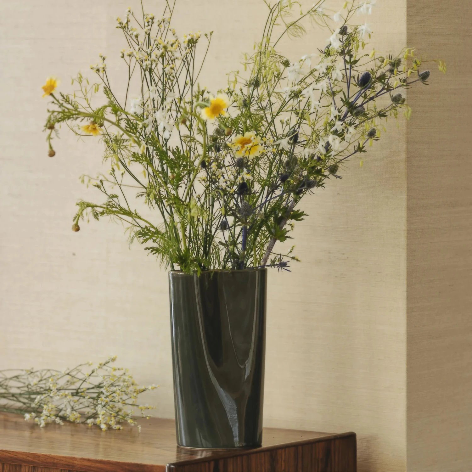 Pinch Vase Large - Charcoal - Image 2