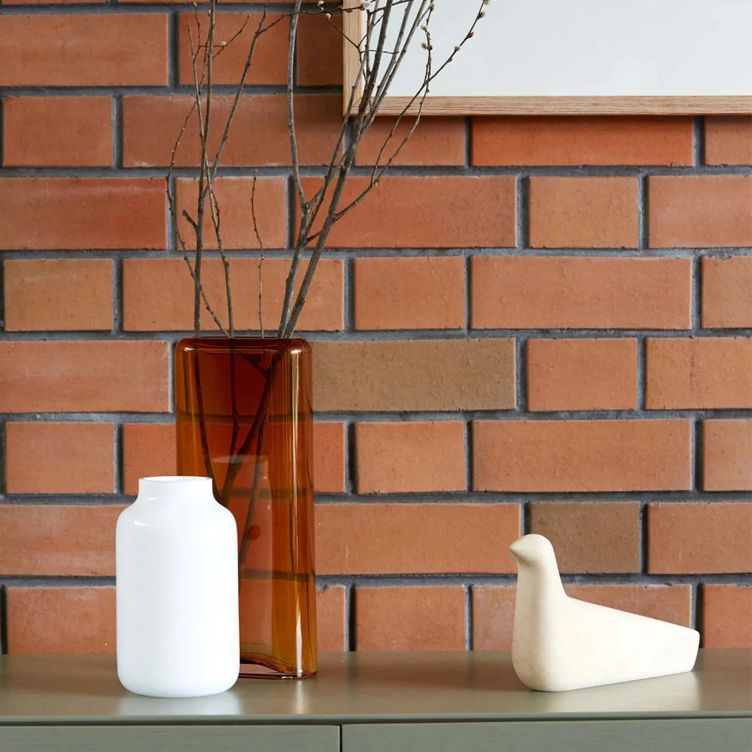 Layers Vase Small - Amber - Image 2