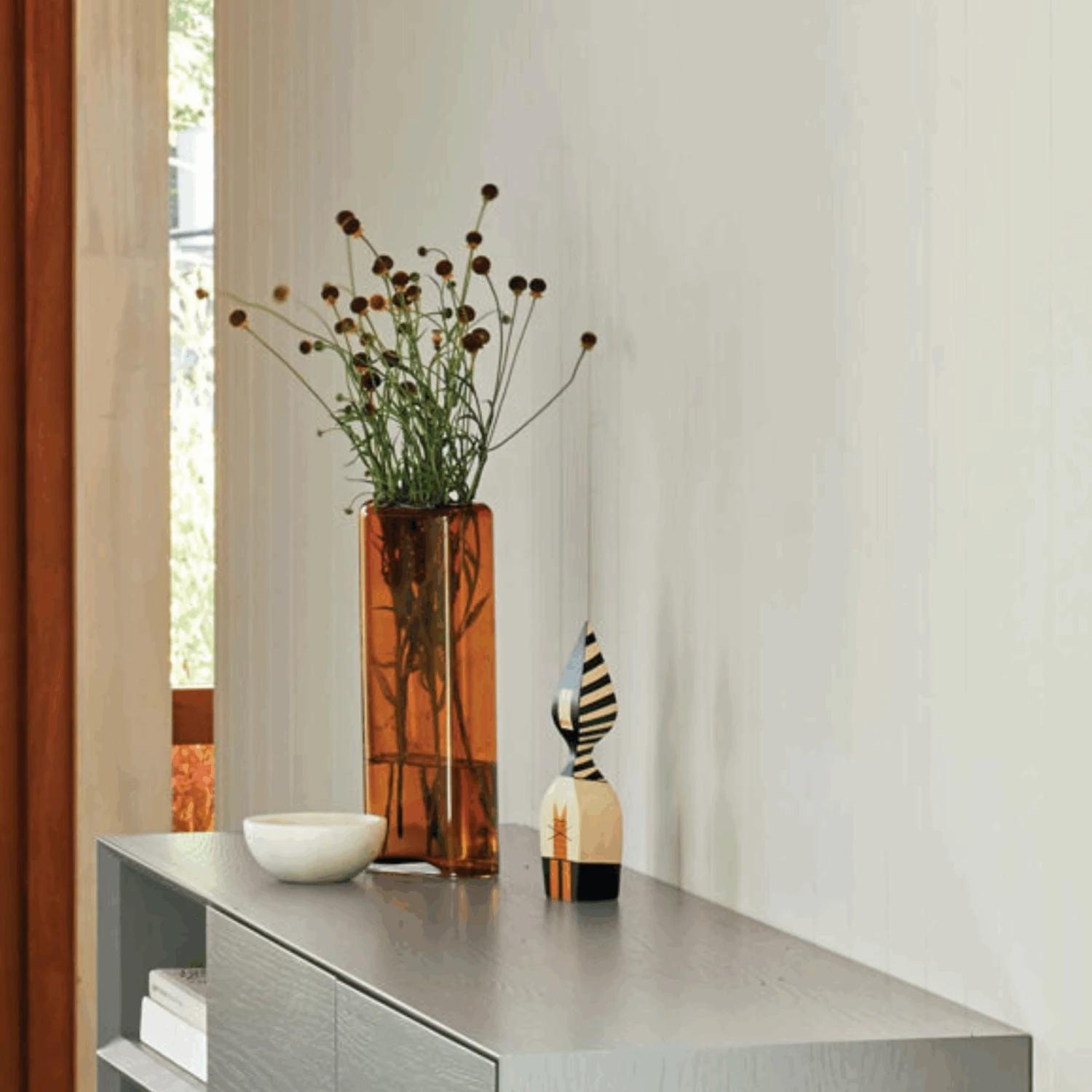 Layers Vase Small - Amber - Image 3