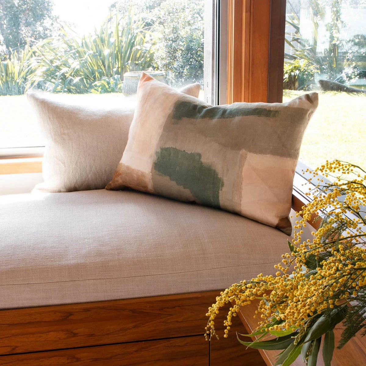 Firth Cushion - Miso / Multi - Image 2