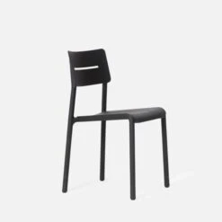 Outo Outdoor Dining Chair - Black
