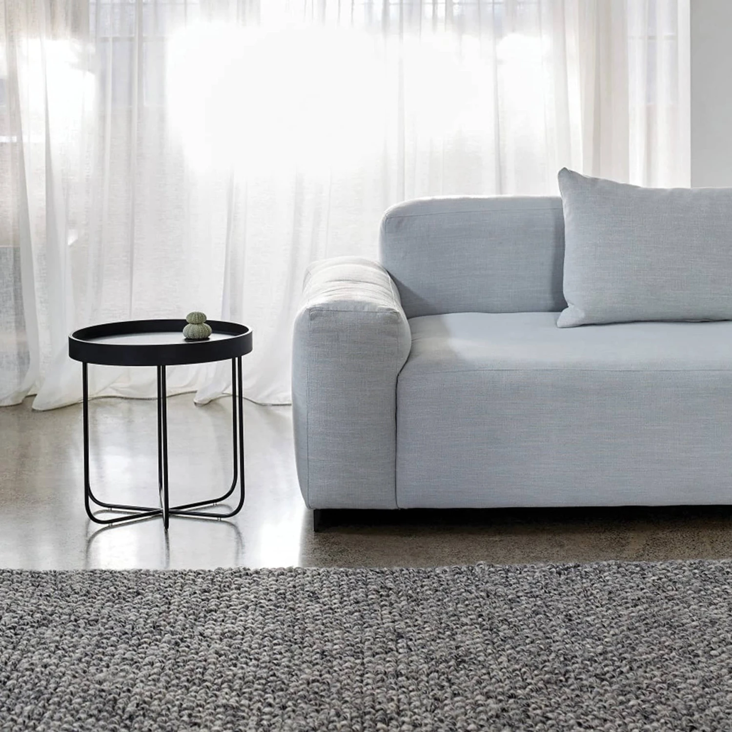 Segment Side Table - Black - Image 2