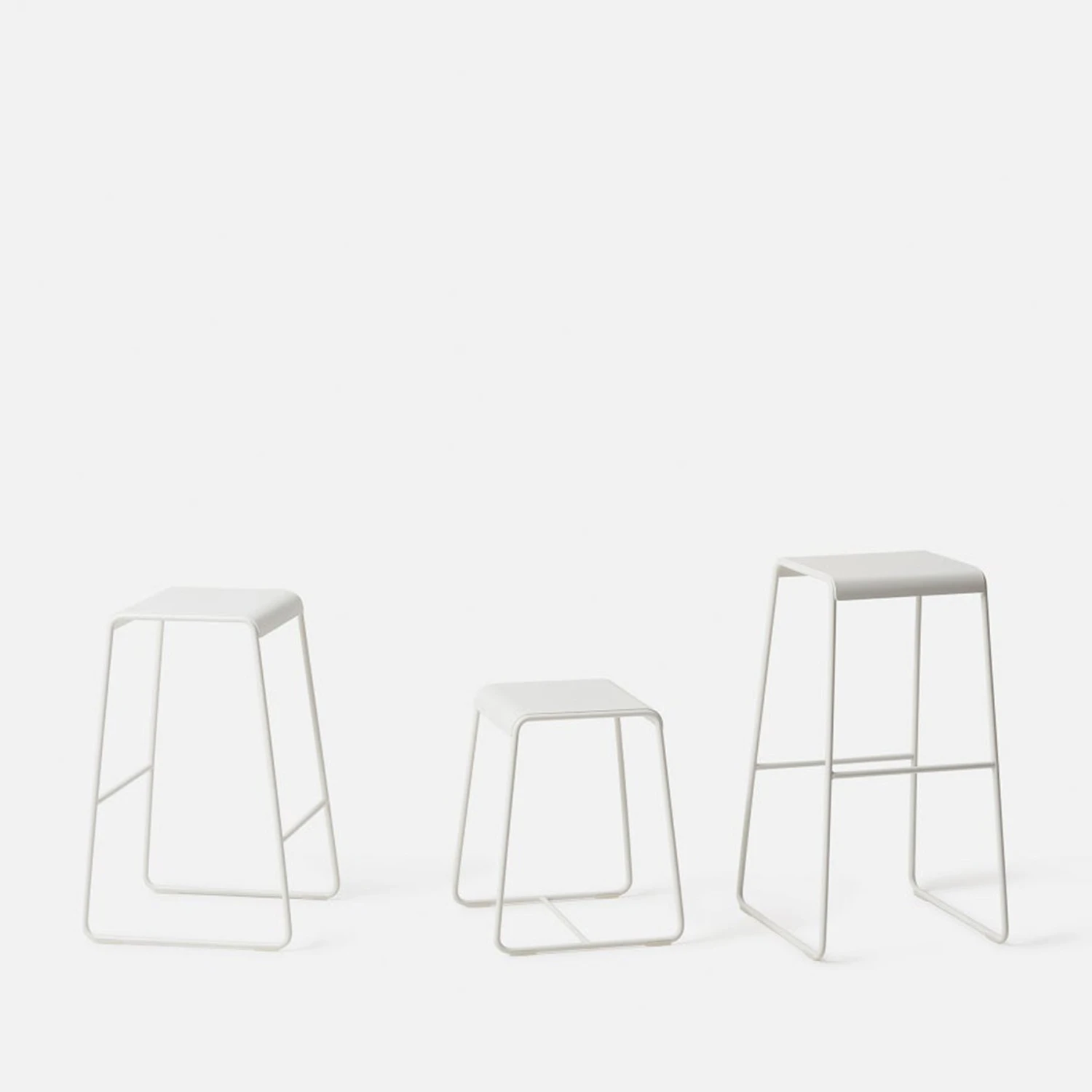 S2 Stool 64cm - White - Image 2