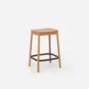 Radial Stool 65cm - Oak/Black
