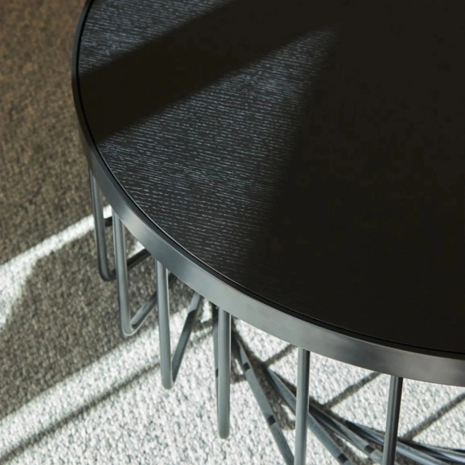Helix Coffee Table - Black - Image 4
