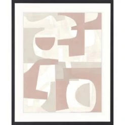 Desert Moon IV Print 100cm X 140cm Black Frame