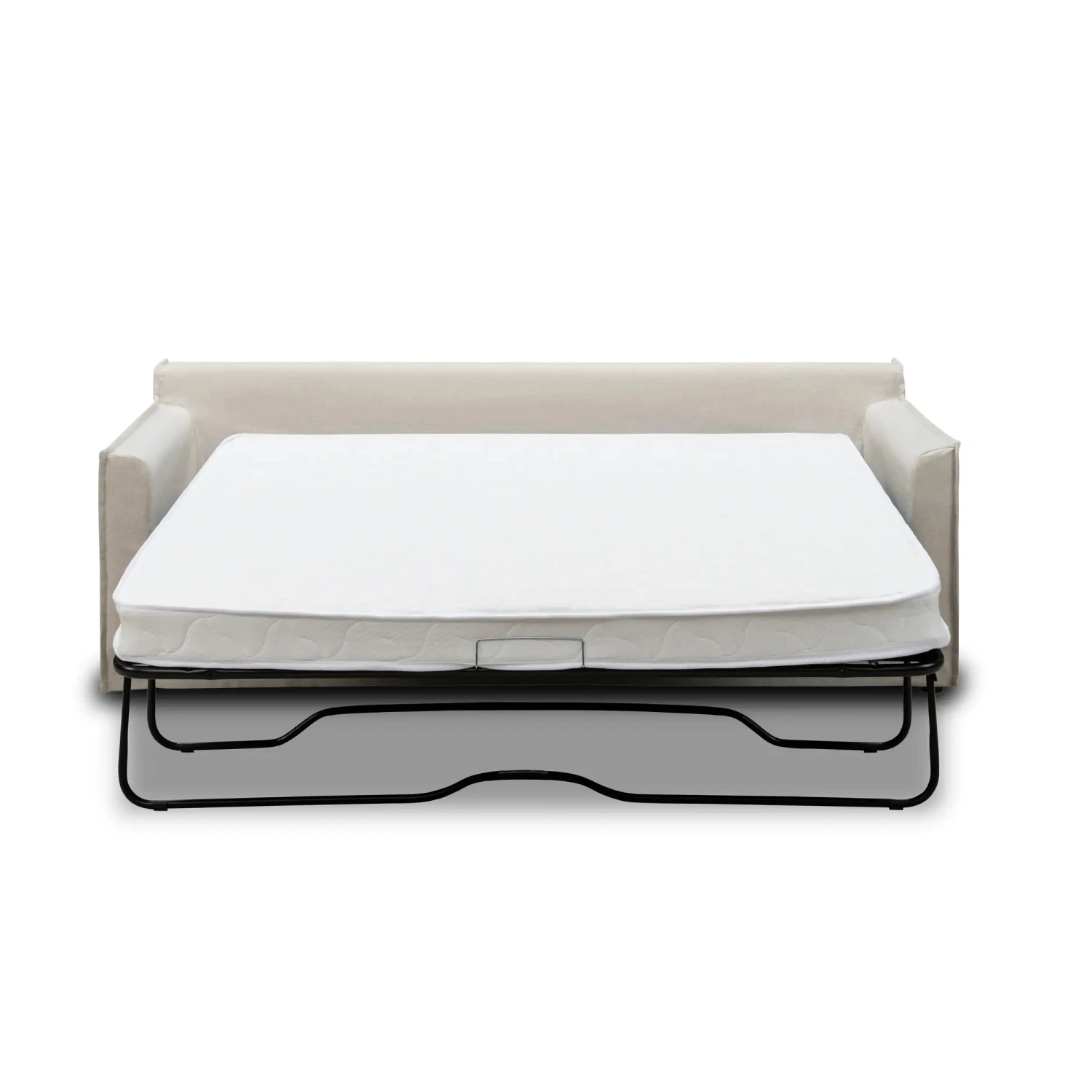 Juno Slipcover 3 Seater Sofa Bed - Luna Oatmeal - Image 7