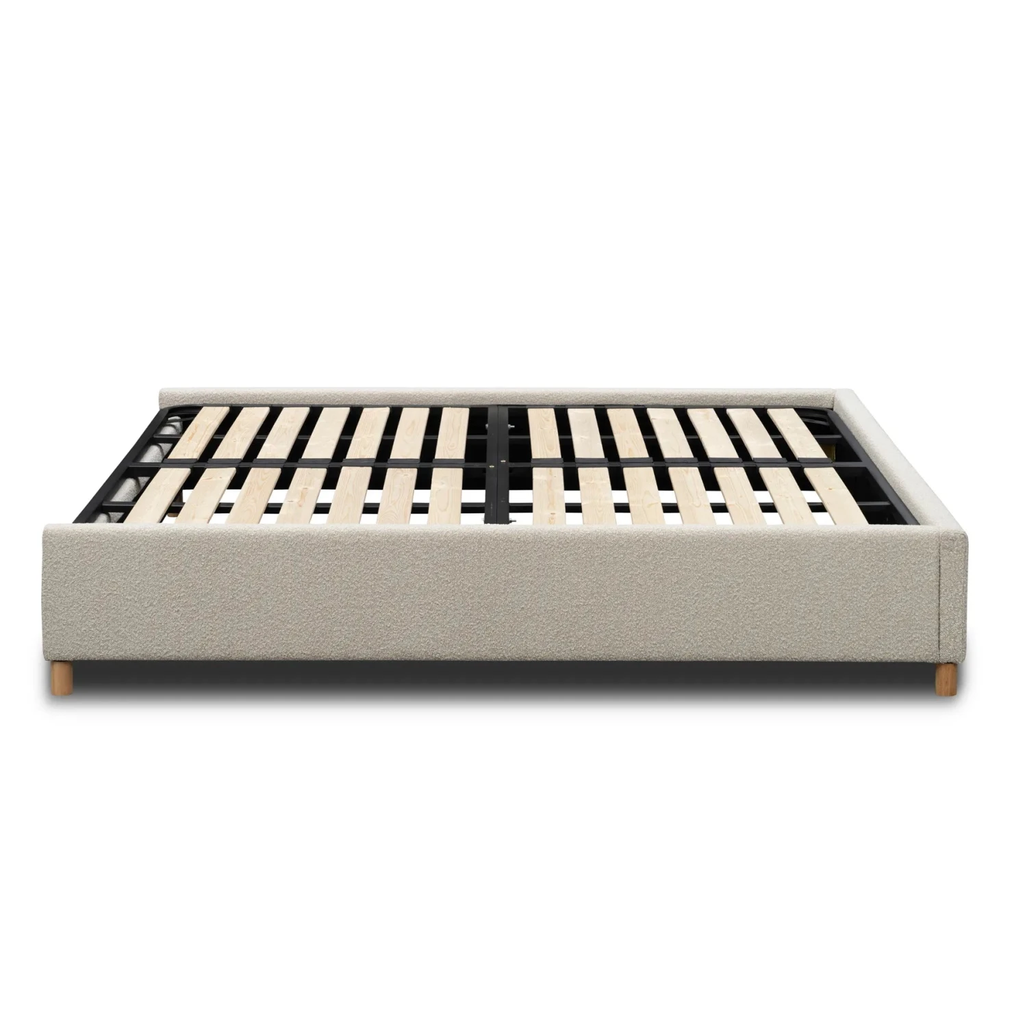 Kennedy King Bed Base - Copenhagen Grey - Image 3