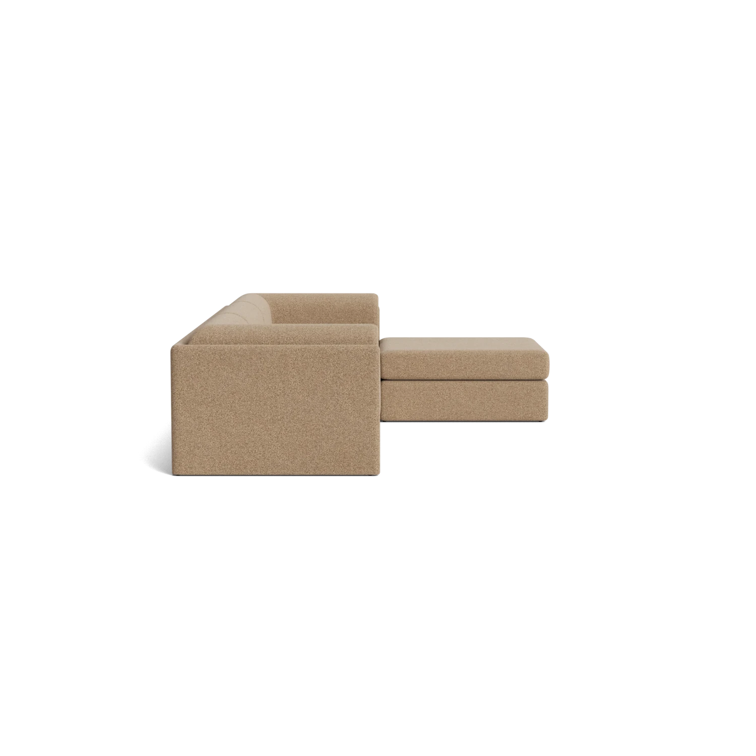 Addy 4 Seater Chaise Sofa - Copenhagen Espresso - Image 3