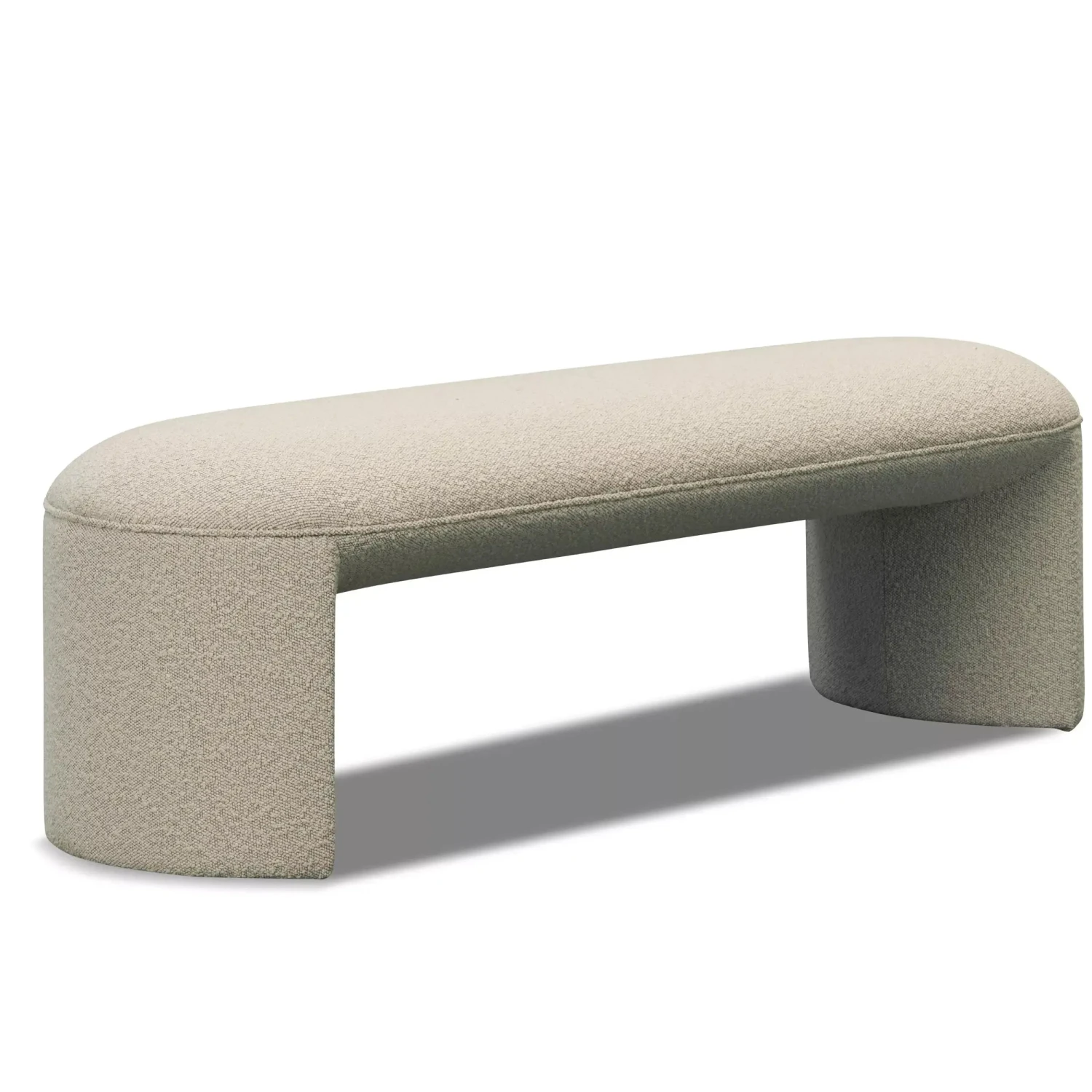 Almos Bench - Copenhagen Grey
