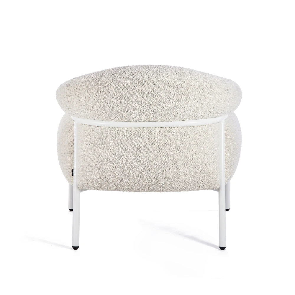 Belly Armchair - Maya Cream Boucle - Image 7