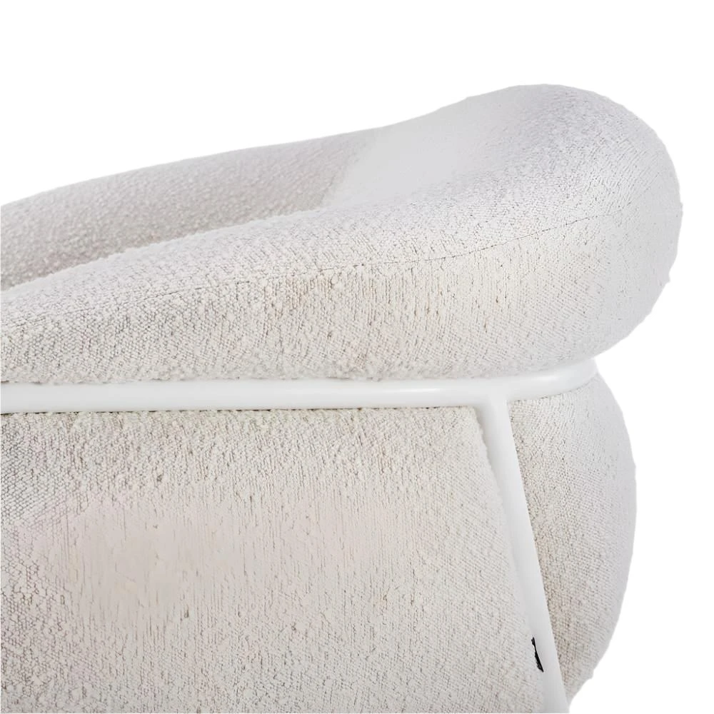 Belly Armchair - Maya Cream Boucle - Image 9
