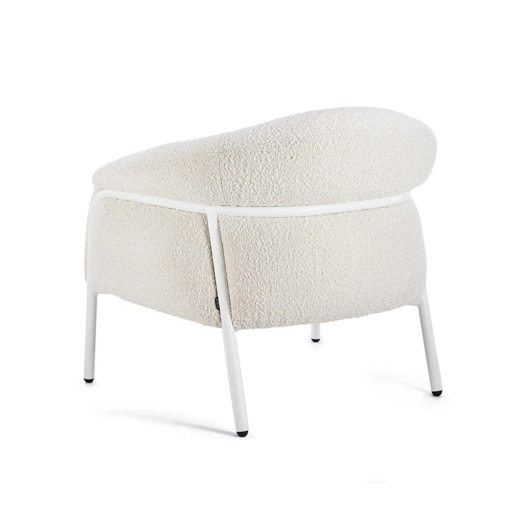 Belly Armchair - Maya Cream Boucle - Image 6